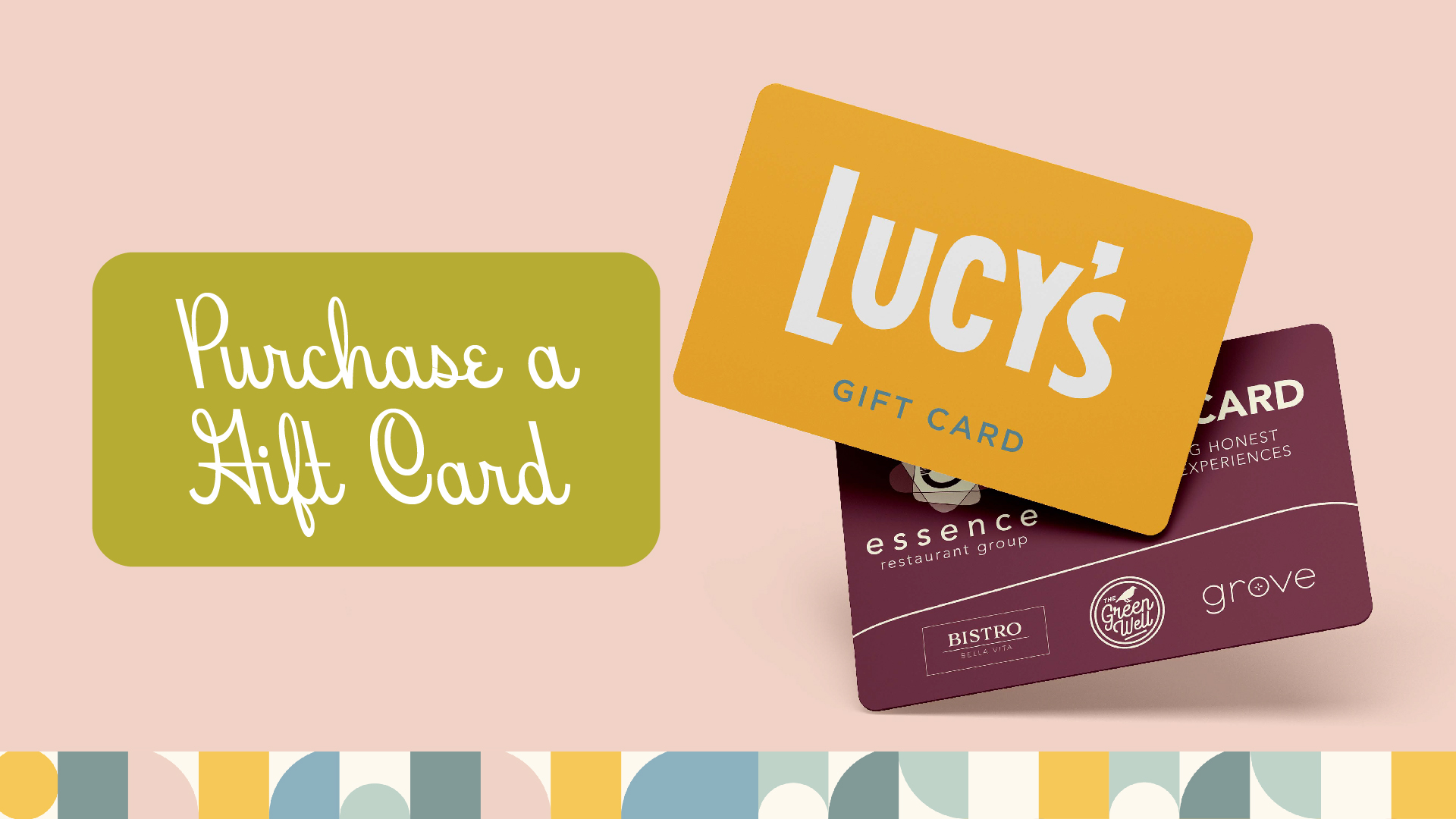 Gift Cards | Lucy's | Redeemable at Essence Restaurants
